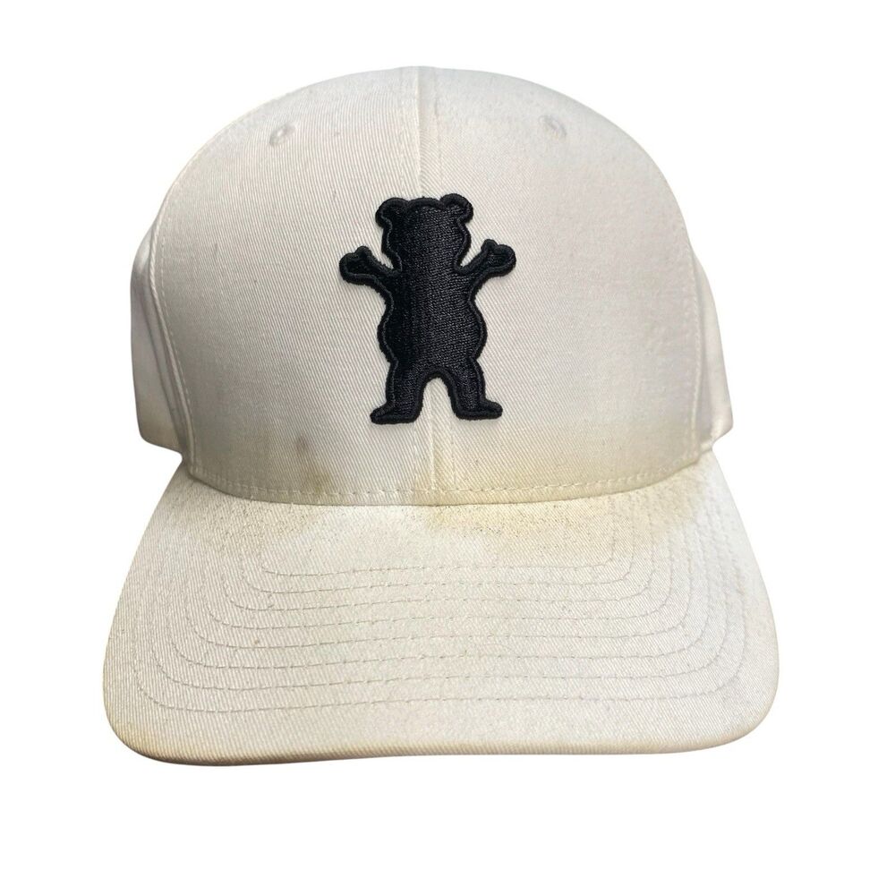 Men’s Diamond Supply Grizzly Grip tape Starter Snapback Hat Cap Skate Thrashed *